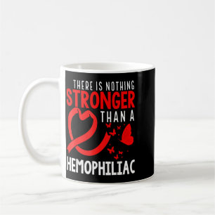 Mug Guerrier de la sensibilisation à l'hémophilie Trou