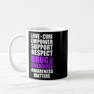 Mug Guerrier de la sensibilisation au surdosage de dro
