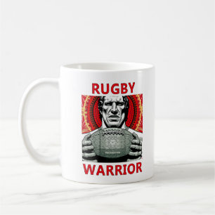 Mug guerrier de rugby