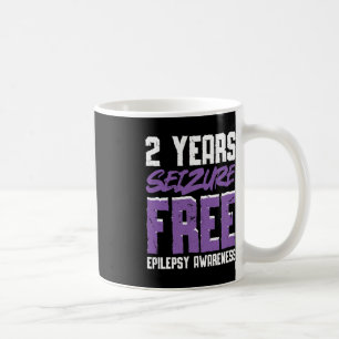 Mug Guerrier épileptique et épilepsie au ruban pourpre