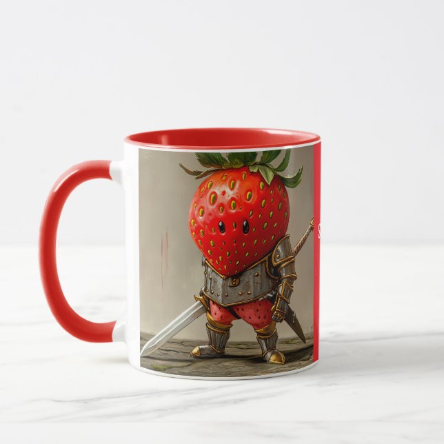 Mug Guerrier Fraise (Gauche)