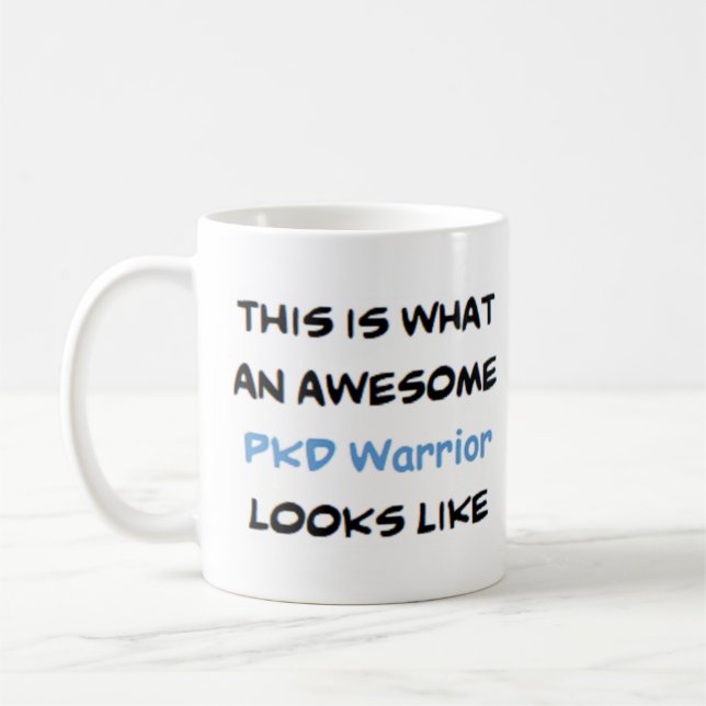 Mug guerrier pkd, génial (Gauche)