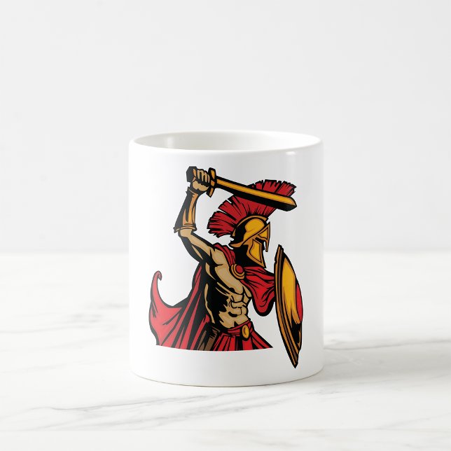 Mug guerrier spartiate (Créateur téléchargé)