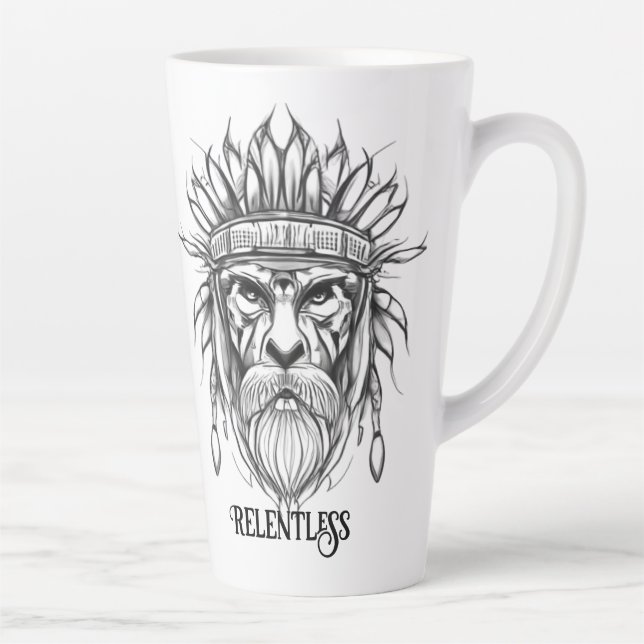 Mug guerrier viking sans relâche (Droite)
