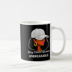 Mug Guerrière du cancer du poumon Femmes noires inébra