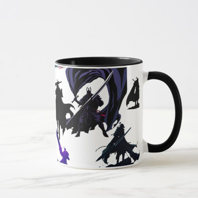 Mug Guerriers noirs (Droite)