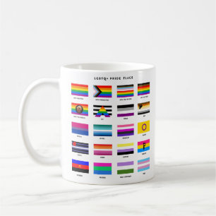 Mug Guide complet de l'indicateur LGBTQ+ Pride