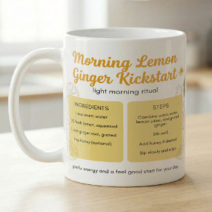Mug Guide de rituel au gingembre et aux agrumes chauds