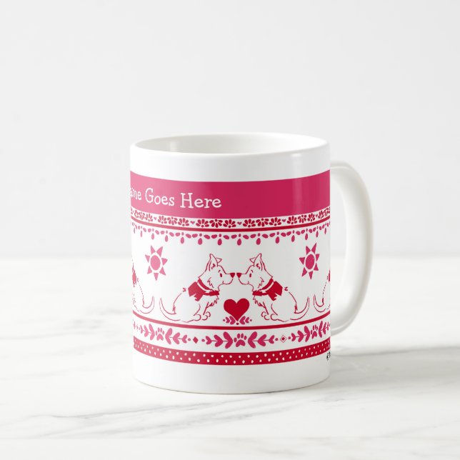 Mug Guide de service Chien Chien Chien Entraînement Be (Devant droit)