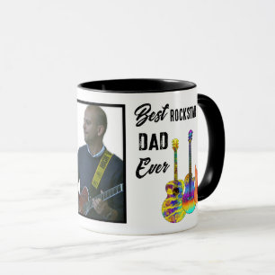 Mug Guitare de papa pour la fête des pères photo