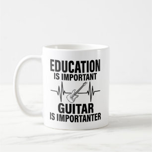 Mug Guitare Drôle Prof de Musique Professeur d'École