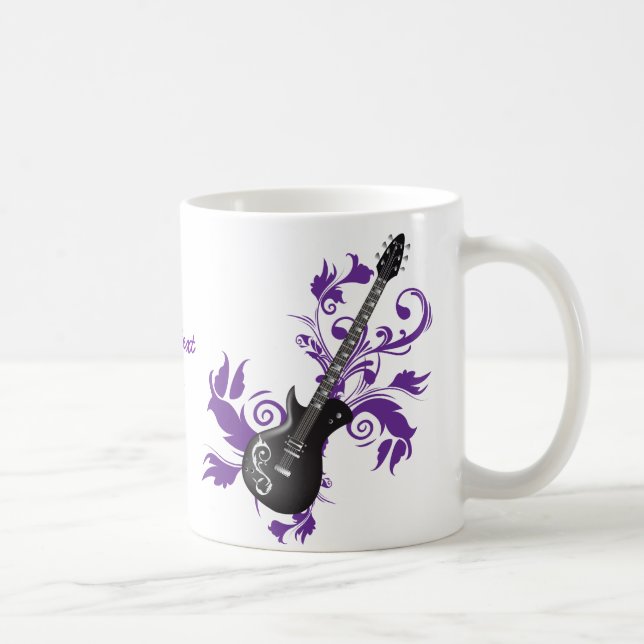 Mug Guitare électrique sur des produits personnalisés  (Droite)
