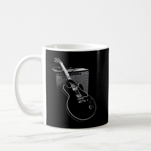Mug Guitare et ampli légendaires de blues (Gauche)