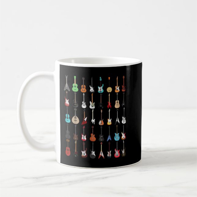 Mug Guitare Guitare Instrumentee de musique (Gauche)