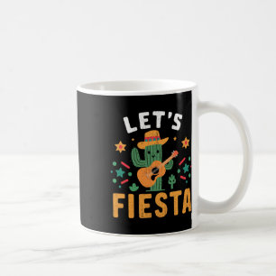 Mug Guitare Mexicaine Cinco De Mayo Cactus Pour Hommes