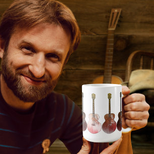 Mug Guitares acoustiques classiques Instrument russe V