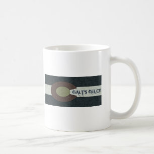Mug Gulch de Galt - conception combinée blanche et