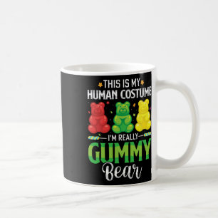 Mug Gummy Porte Mon Costume Humain Funny Candy Hallowe