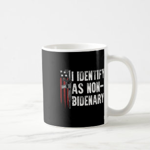 Mug Gun American Flag I Identifie As Non-bidenary (on