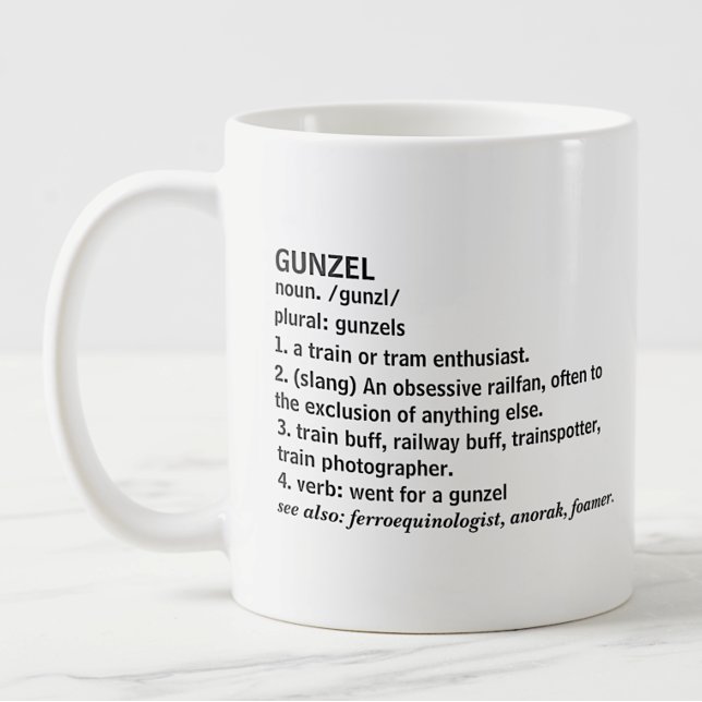 Mug Gunzel - Vapeur Diesel Les amateurs de train Railf (Créateur téléchargé)
