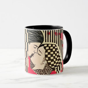 Mug Gustav Klimt L'illusion optique Kiss x Bauhaus