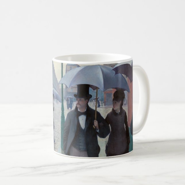 Mug Gustave Caillebotte - Paris Street ; Rainy Day (Devant droit)