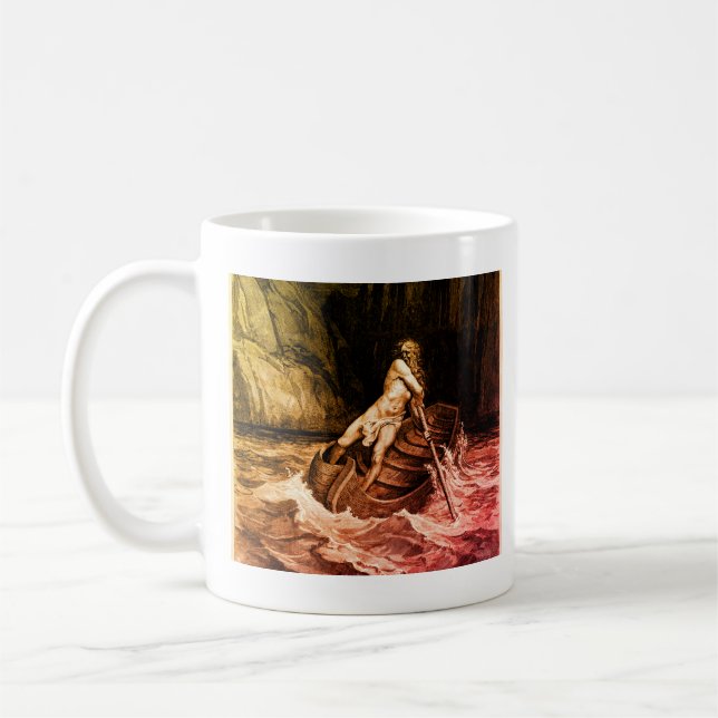 Mug Gustave Doré - Caron Rowing/Dante's Inferno (Gauche)