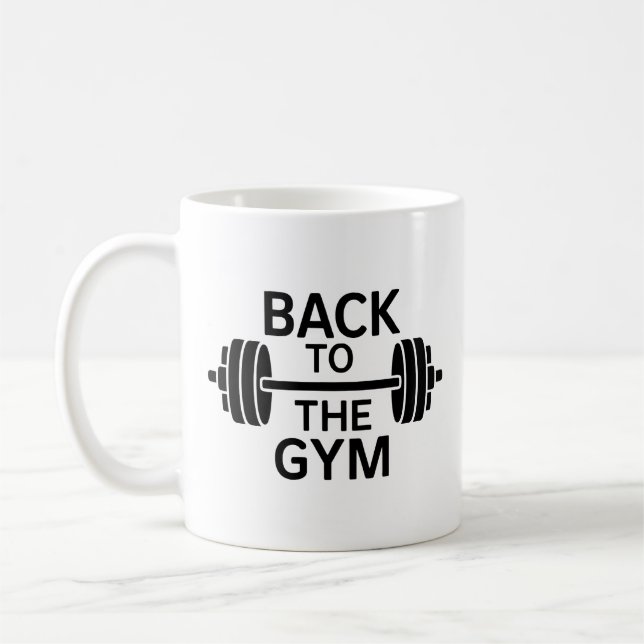 Mug Gym Barbell (Gauche)