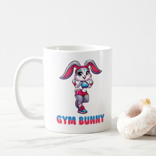 Mug Gym Bunny (Avec donut)
