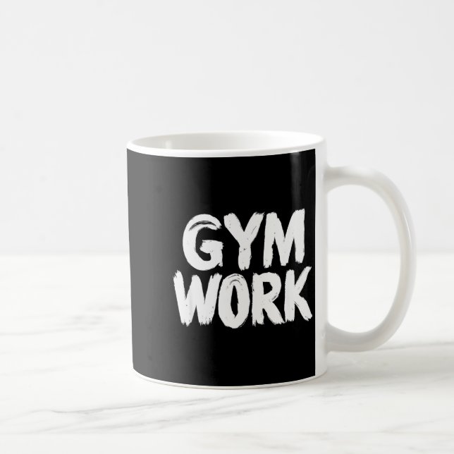 Mug Gym Work Bodybuilding Fitness Workout  (Droite)