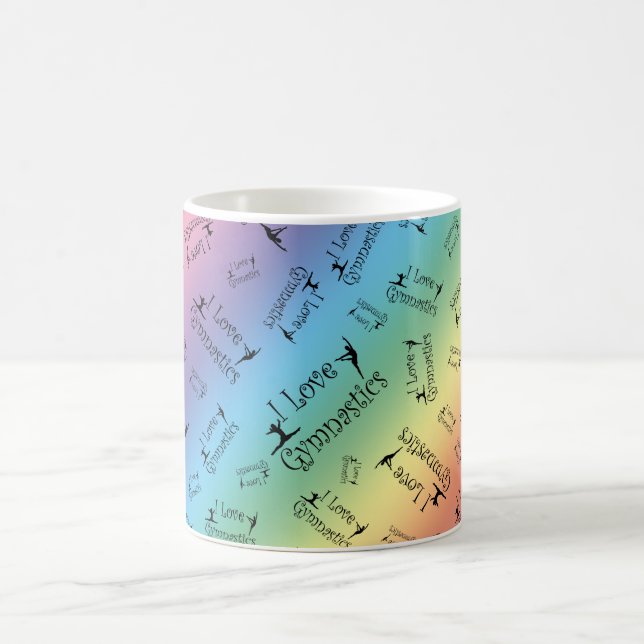 Mug Gymnastique d'amour de l'arc-en-ciel I (Centre)