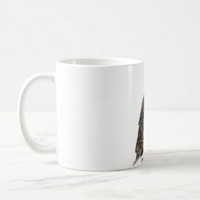 Mug H est pour Chouette à cornes (Gauche)
