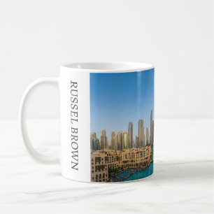 Mug Habibi Venez à Dubaï Voyage Souvenir Personnalisé