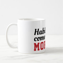 Mug Habibi Venez Au Maroc Drapeau Rouge Vert Étoile