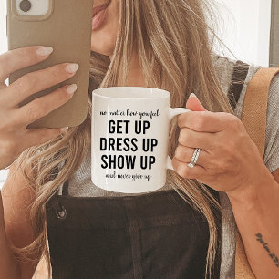 Mug Habillez-vous Afficher le devis motivationnel