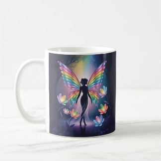 Mug Hada arcoíris brillante – Fantasía mágica en la no