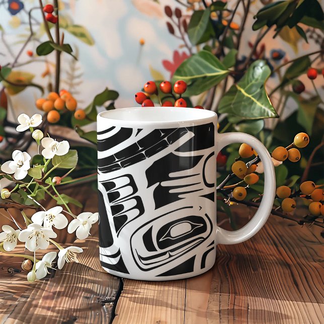 Mug Haida Eagle Thunderbird (Nord-Ouest de la Colombie (Créateur téléchargé)
