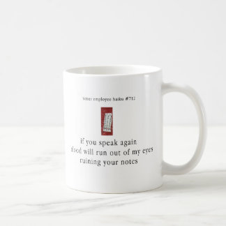 Mug Haiku amer #712 des employés