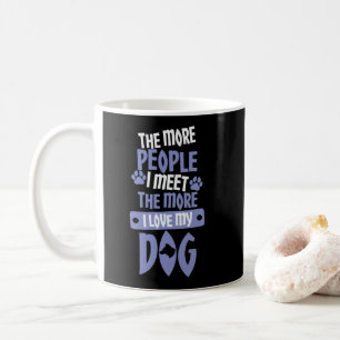 Mug Hais les gens, chers chiens