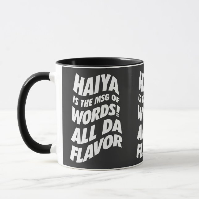 Mug Haiya est le MSG - Oncle Roger T-Shirt (Gauche)