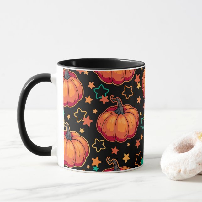 Mug Halloween (Avec donut)