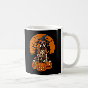 Mug Halloween allemande de chien de boxe