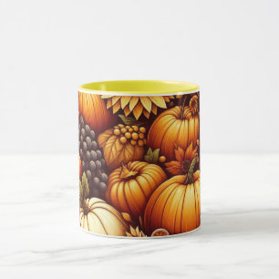 Mug Halloween/Automne/Automne/citrouille