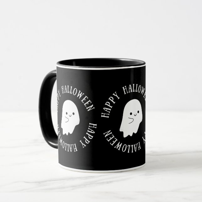 Mug Halloween branché mignon Ghost Classic (Devant gauche)