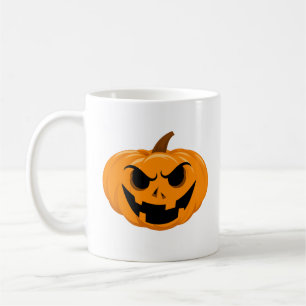 Mug Halloween citrouille et effrayant
