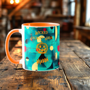 Mug Halloween - Citrouille magique Jack-o'-Java