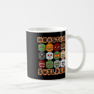 Mug Halloween Construire briques Monster Constructeur