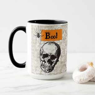 Mug Halloween crâne éffrayant