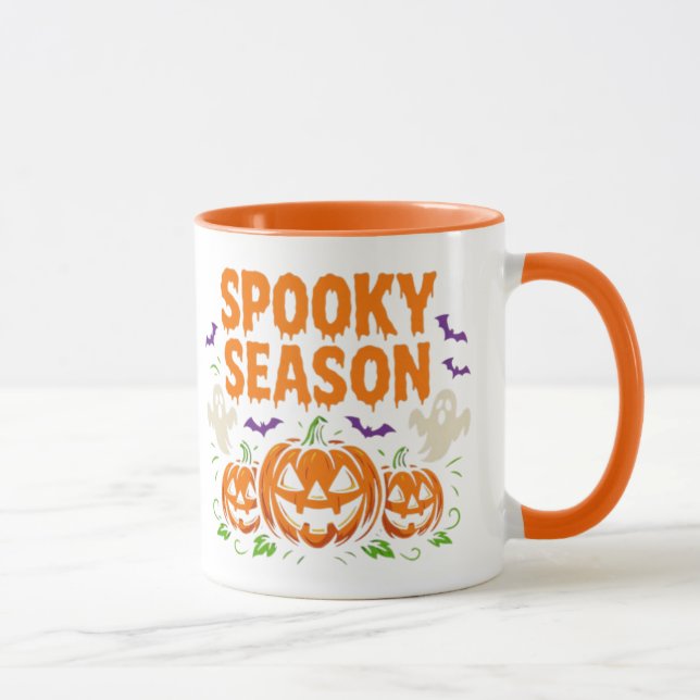 Mug Halloween de la saison éffrayante (Droite)