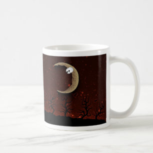 Mug Halloween : Des bonbons ou un sort ? (Rouge)